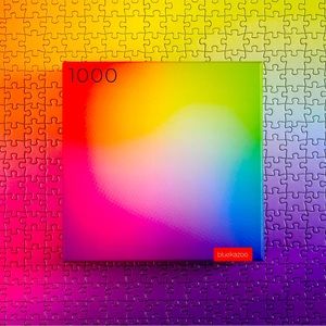 1,000-Piece Rainbow Gradient Jigsaw Puzzle

Brand New
